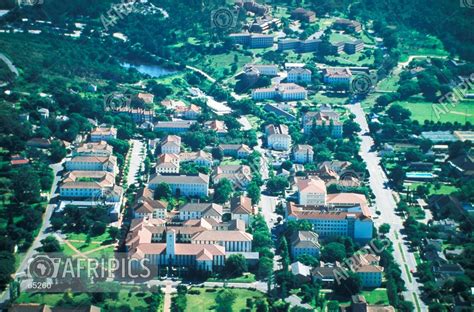 AFRIPICS - Aerial view of Rhodes university campus