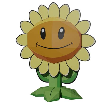 Girasol/Sunflower Papercraft by Mega8960 on DeviantArt