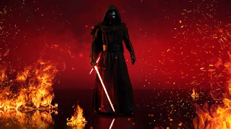 Kylo Ren With Lightsaber In Star Wars Wallpaper, HD Movies 4K ...