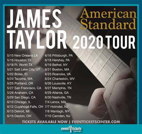 Big news James Taylor fans – the folk-rock icon has confirmed his first ...