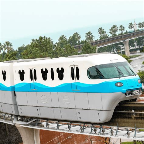 Tokyo Disneyland Monorail To Receive New Blue Train • TDR Explorer