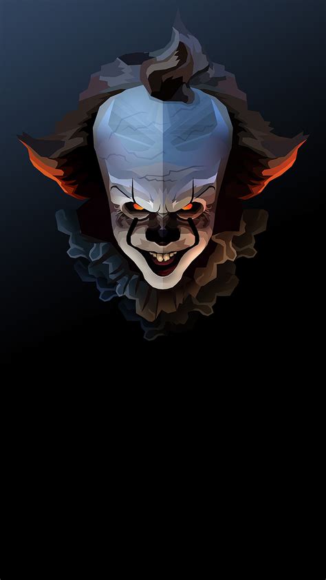 IT 2, Pennywise, Scary, Clown, Red Balloons, 4k HD Phone Wallpaper ...