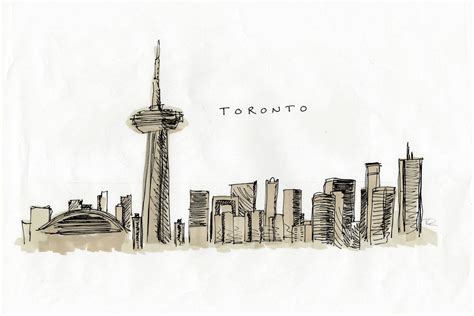 Toronto Skyline by KRand91 on Newgrounds