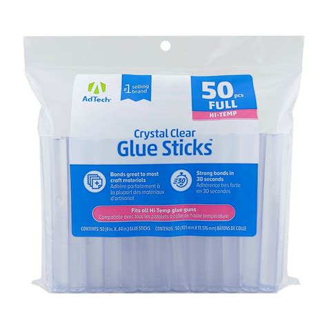 AdTech High-Temp Full Size Hot Glue Sticks - Walmart.com