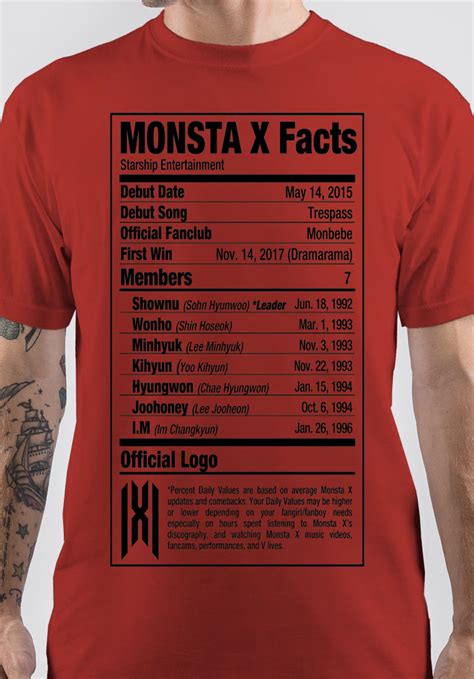 Monsta X T-Shirt | Swag Shirts