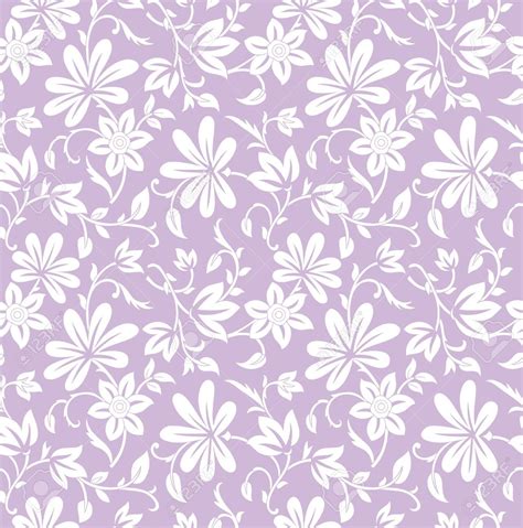 Light Purple Floral Pattern