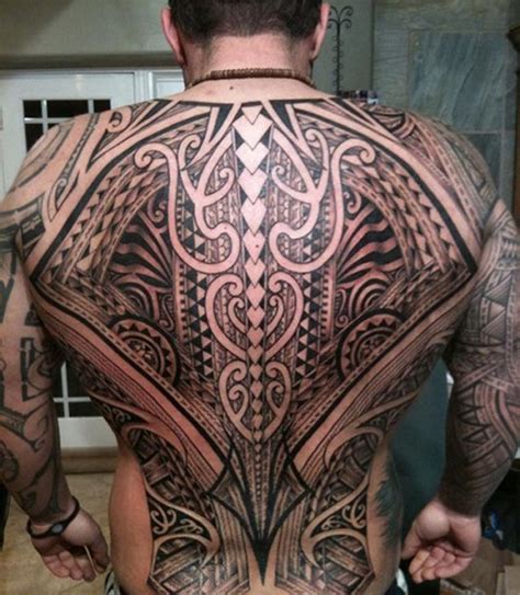 28 Awesome Tribal Back Tattoos | Only Tribal