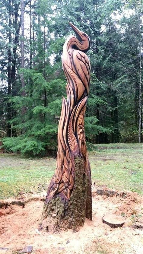 Image result for tree stump art ideas | Wood carving art, Tree carving ...