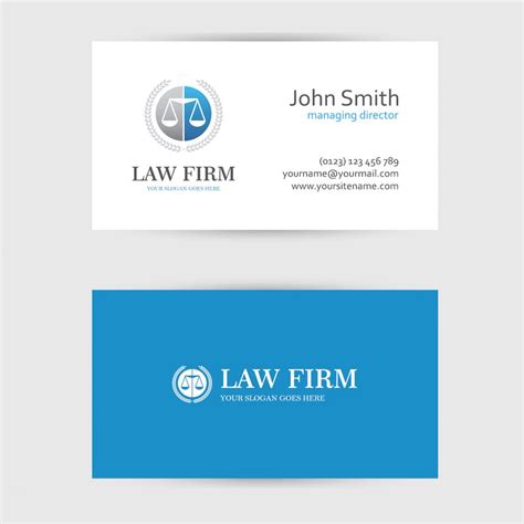 Law Firm Business Card Design | Branding Los Angeles