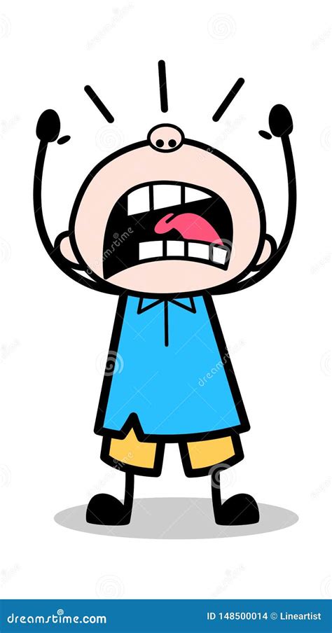 Rude School Girl Sticking Her Tongue Out Vector Cartoon | CartoonDealer ...