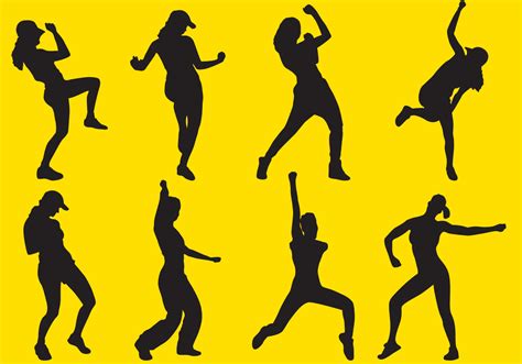 Zumba Silhouettes - Download Free Vector Art, Stock Graphics & Images