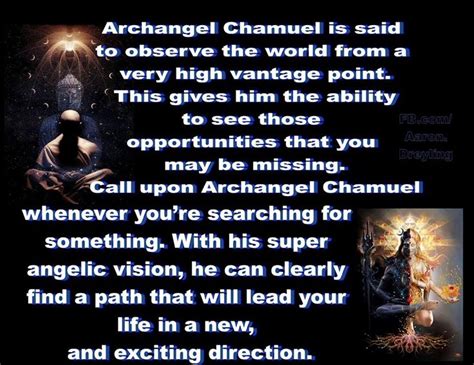 Archangel Chamuel | Archangels, Special quotes, Chamuel