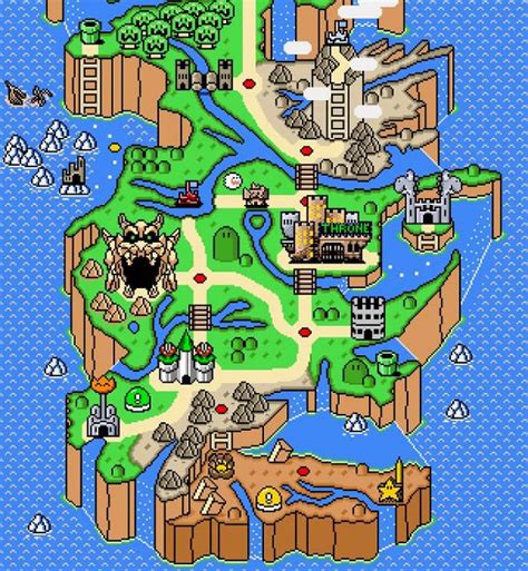 Super mario 64 b3313 map