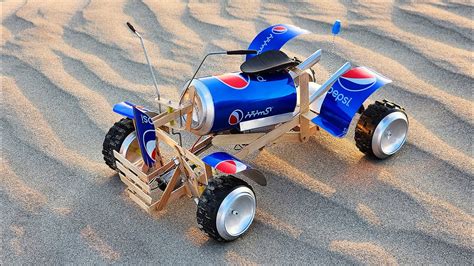 Make An Electric Beach Buggy From Pepsi Cans - Cars at home - Amazing ...