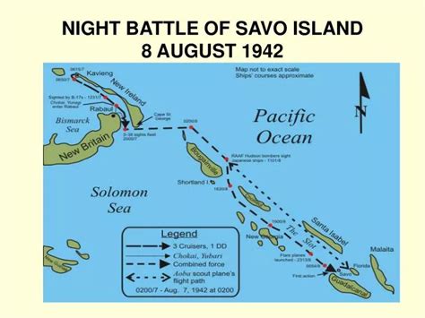 PPT - NIGHT BATTLE OF SAVO ISLAND 8 AUGUST 1942 PowerPoint Presentation ...