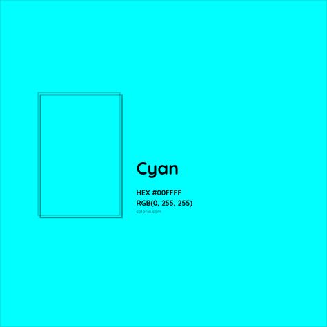 About Cyan - Color codes, similar colors and paints - colorxs.com