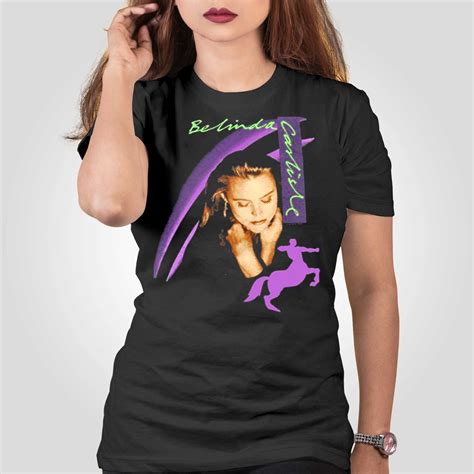 Runaway Horses Tour 1990 Graphic Belinda Carlisle Shirt - Shibtee Clothing