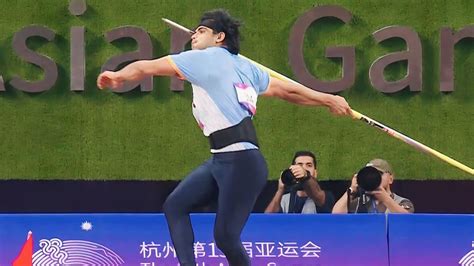 Neeraj Chopra Javelin Throw Final Highlights, Asian Games 2023: Neeraj ...