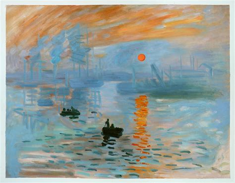 Impression Sunrise - Claude Monet Paintings