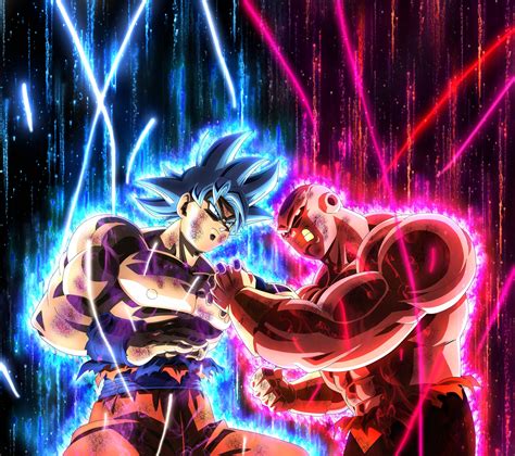 Download Goku And Jiren DBZ 4K Wallpaper | Wallpapers.com