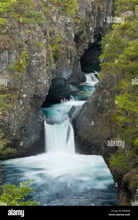 Siete Tazas National Park, Rio Claro River Stock Photo - Alamy