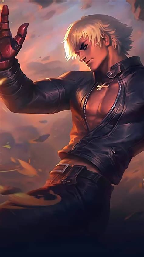 Gusion, Aurora, Dyrroth, KOF, Skins, Mobile Legends, 4k HD Phone ...