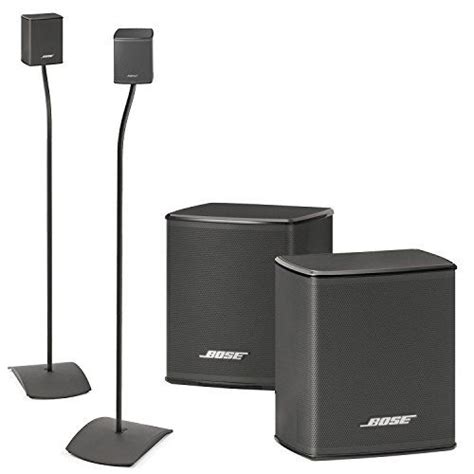 Bose Virtually Invisible 300 Wireless Surround Speakers w UFS20 Floor ...