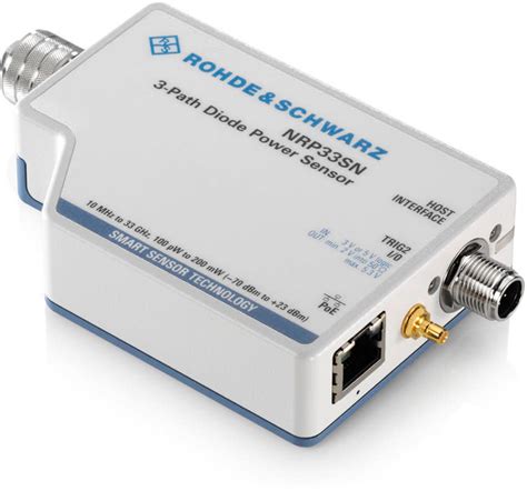 Rohde and Schwarz NRP33SN - Three-Path Diode Power Sensor (10 MHz - 33 ...