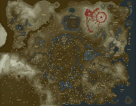 Breath of the Wild: Korok Seeds Map - Orcz.com, The Video Games Wiki