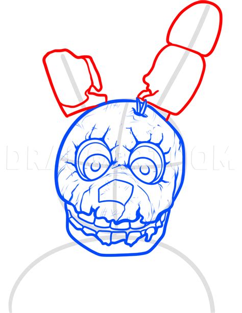 How To Draw Springtrap From Five Nights At Freddys 3, Step by Step ...