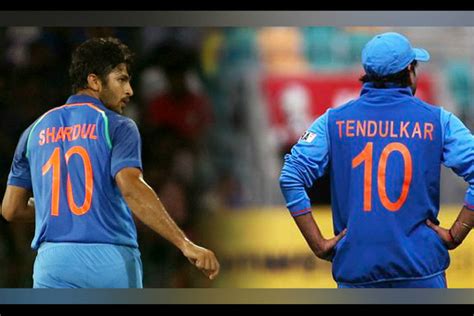 Shardul Thakur sports iconic 'Jersey No. 10'; irks Sachin Tendulkar ...