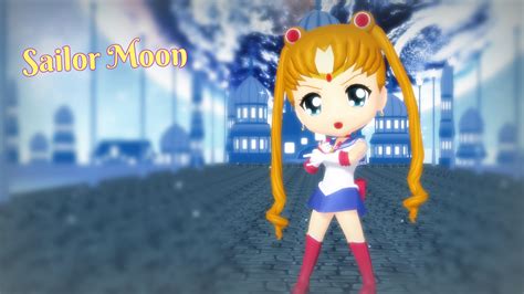 Sailor Moon Chibi Wallpaper by WonderlandWarrior on DeviantArt