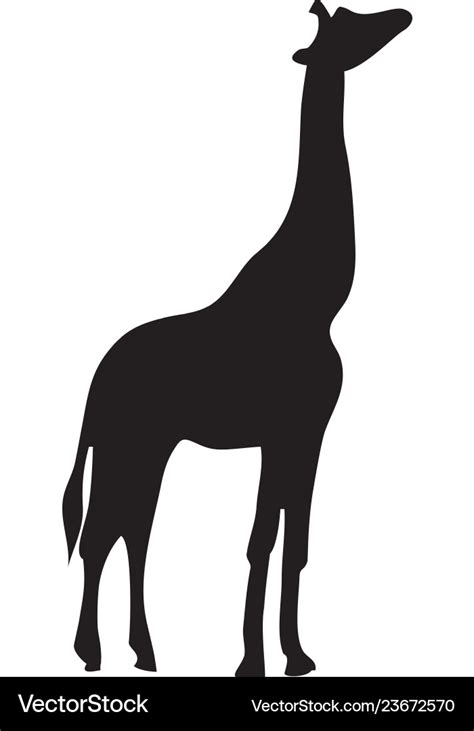 Giraffe Silhouette Patterns