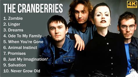 The Cranberries MIX - The Cranberries Greatest Hits - Top 10 Best The ...