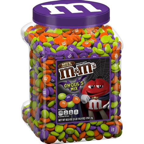 M&M'S Ghoul's Mix Milk Chocolate Halloween Candy Jar (62 oz.) - Walmart ...