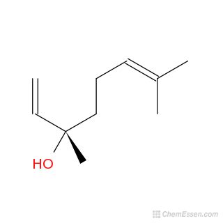 Linalool Structure - C10H18O - Over 100 million chemical compounds | CCDDS