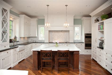 White Kitchen Cabinets With Cherry Wood Floors – Things In The Kitchen