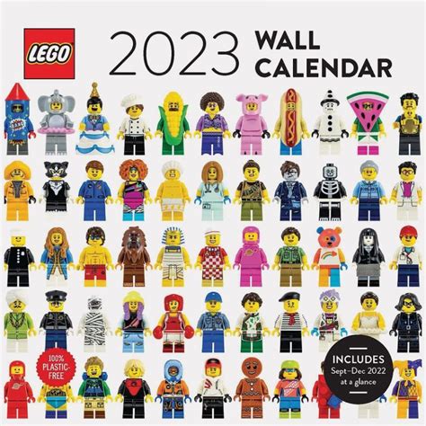 LEGO Build Every Day Book and 2023 Wall Calendar Revealed! – The Brick ...