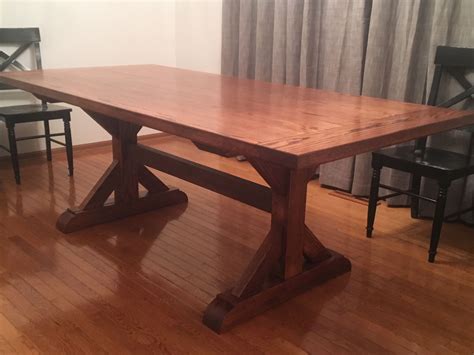 Heirloom Trestle Table Plans | website | Trestle table plans, Farmhouse ...