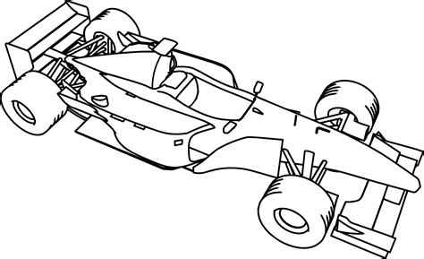 Formula 1 Race Car Coloring Page Formula 1 Coloring Pages Free | Images ...