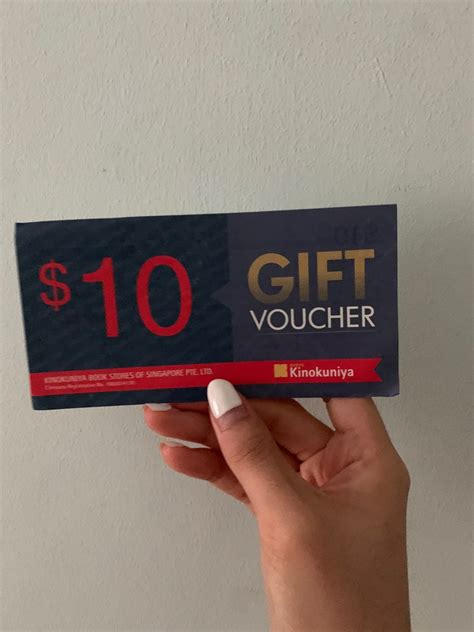 Kinokuniya vouchers x 2, Tickets & Vouchers, Vouchers on Carousell