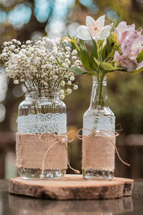 Wedding Table Flowers In Jars | Best Flower Site