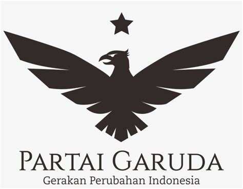 Logo Partai Garuda Hitam Putih Png - Logo Partai Garuda Png - Free ...