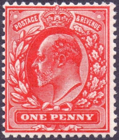 GB - One Penny - Edward VII - 1902 | Vintage postage stamps, Stamp ...