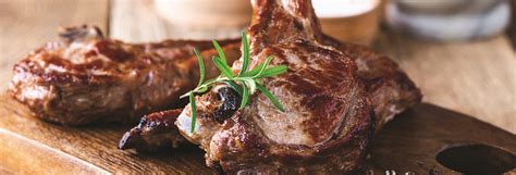 Veal Chops with Rosemary Butter - Verde Vineyards