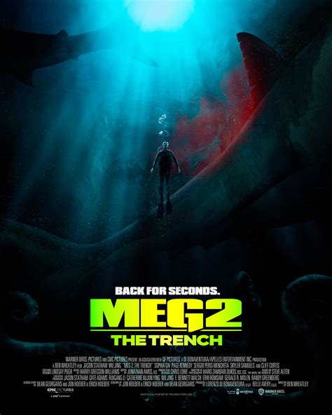 The Meg 2: The Trench - Fan art poster | Behance