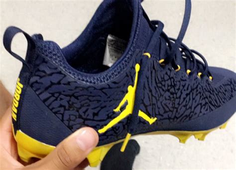 Michigan Air Jordan Football Cleats | SneakerFiles