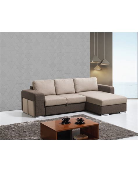 Sofa with Chaise + Bed