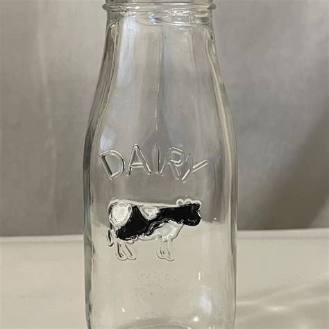 Vintage Milk Bottle - Etsy