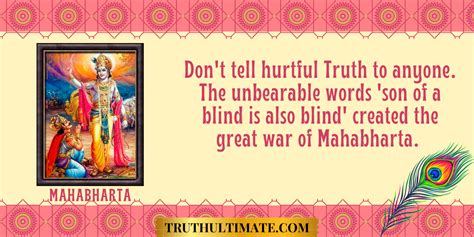 25 Mahabharata quotes to change life - Truth Ultimate